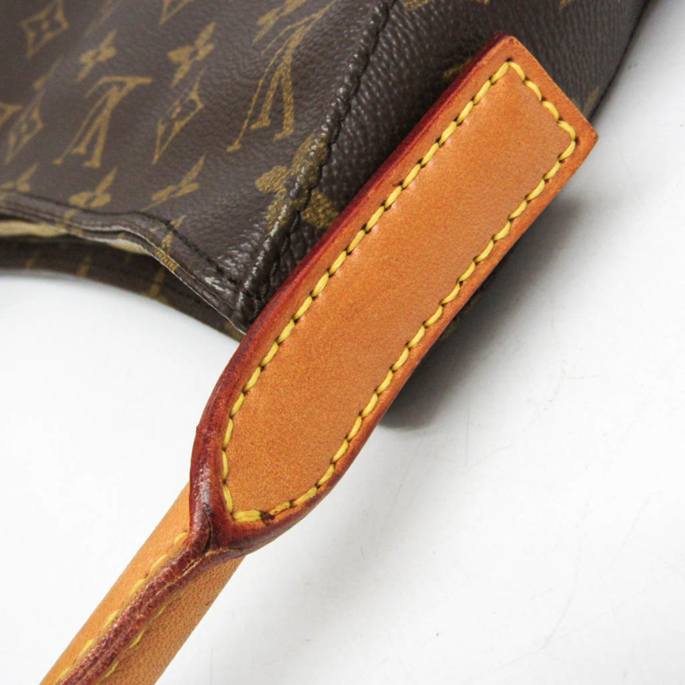 LOUIS VUITTON Brown Monogram Looping GM Shoulder Bag - Picture 8 of 13